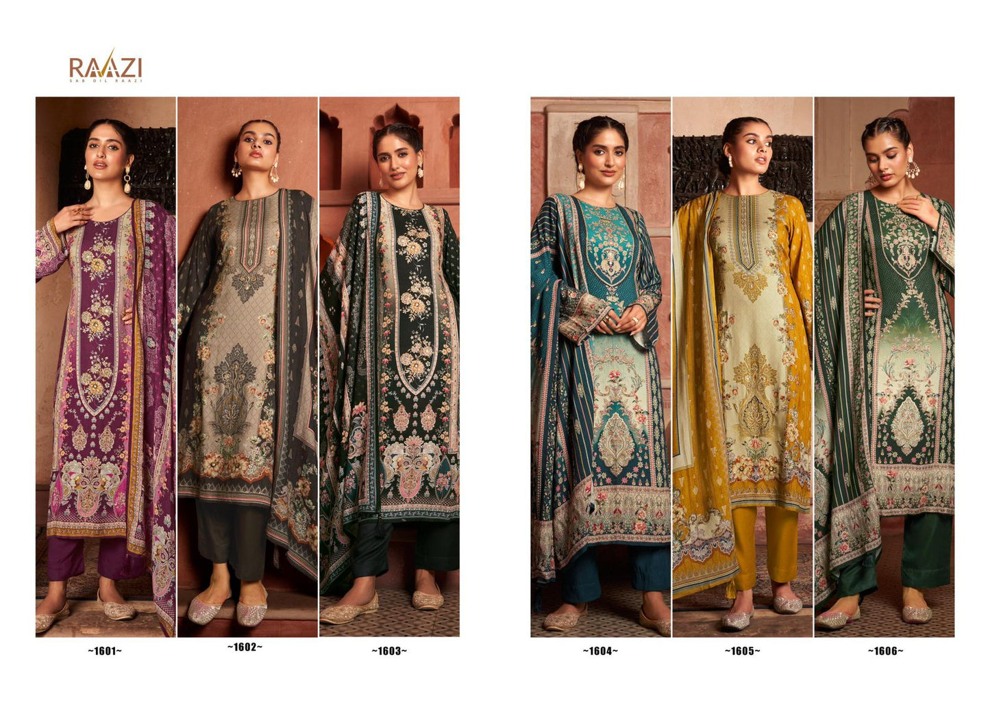 Maira Raazi Pashmina Suits Exporter Gujarat