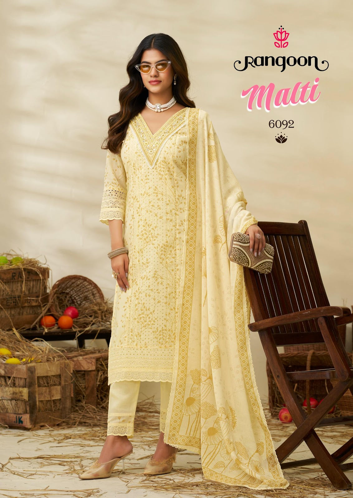 मालती रंगून रेडीमेड कॉटन पैंट सूट निर्यातक भारत