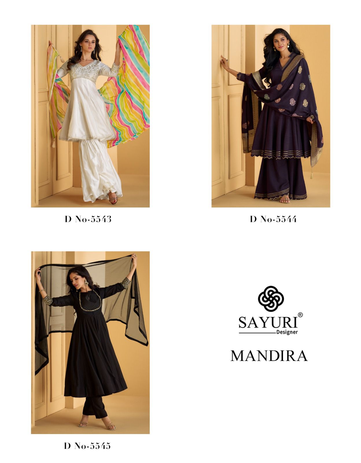 Mandira Sayuri Silk Readymade Suits Manufacturer Ahmedabad