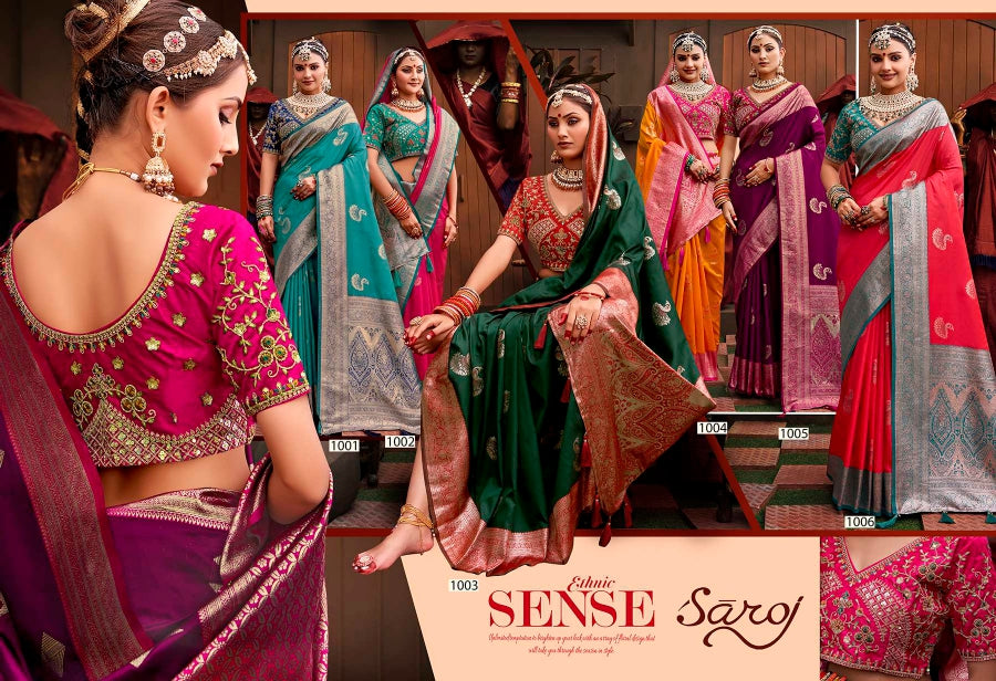 Mangalgiri Silk Vol 6 Saroj Sarees Supplier
