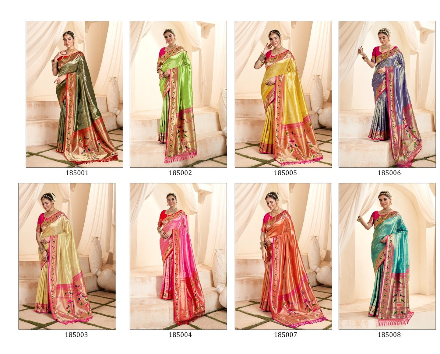 Mangalya Rajpath Tissue Silk Sarees