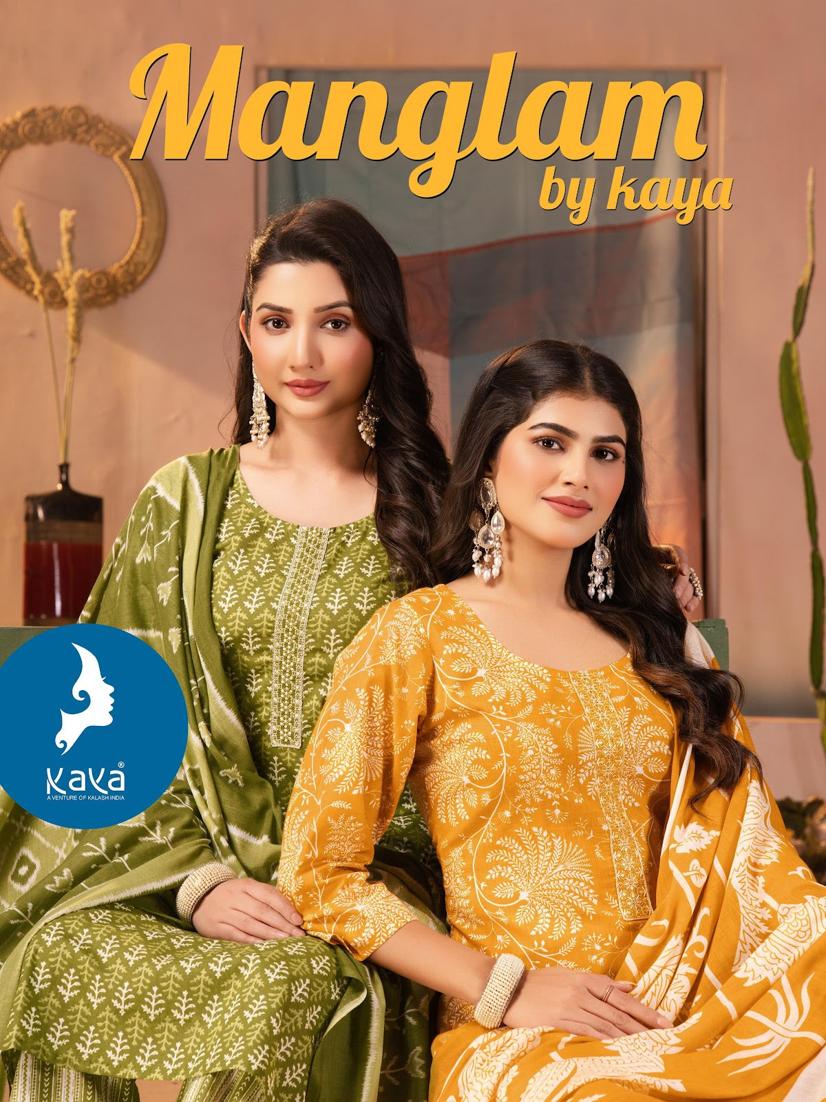 Manglam Kaya Readymade Cotton Pant Suits Wholesale Price