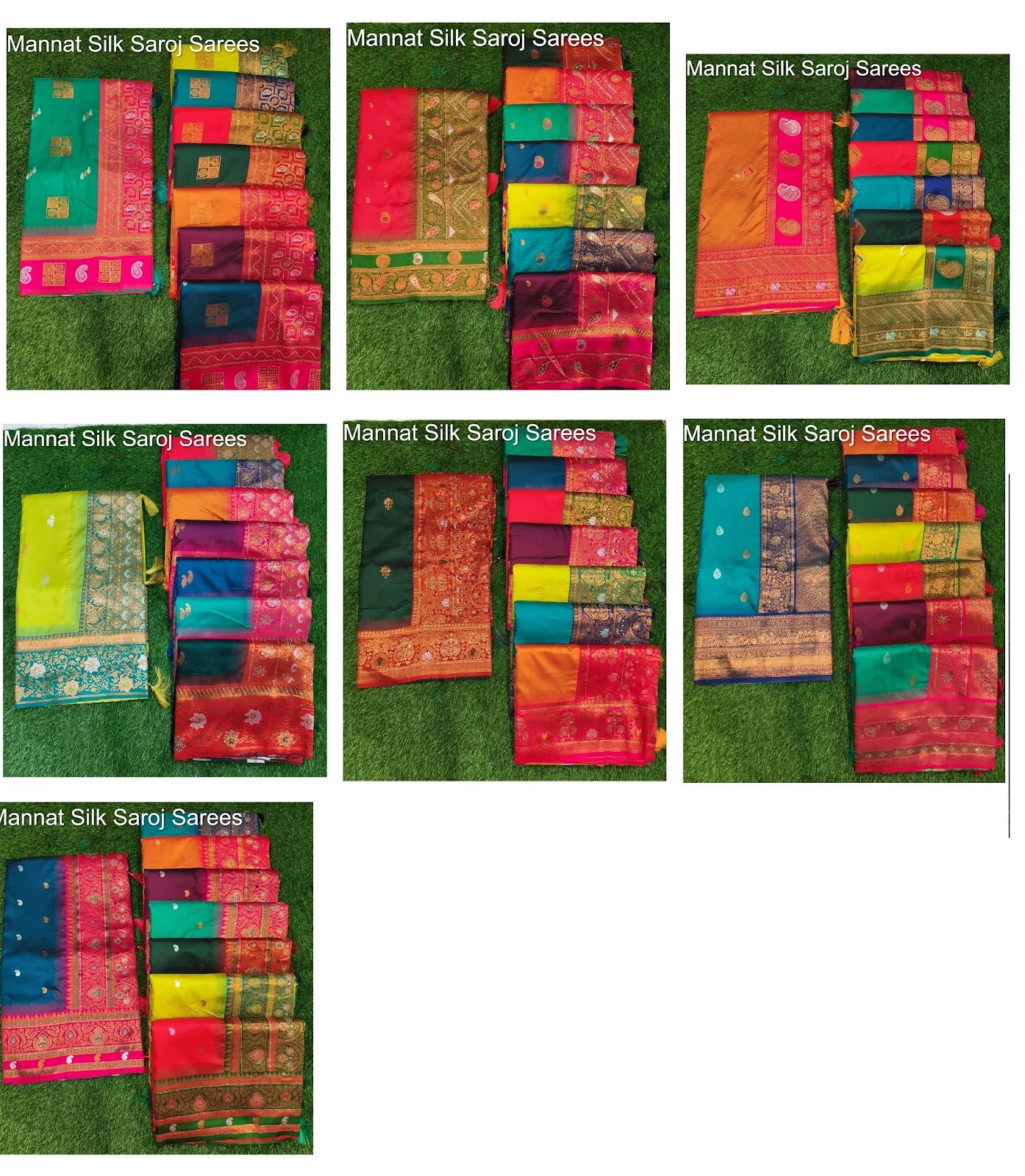 Mannat Silk Saroj Sarees Manufacturer