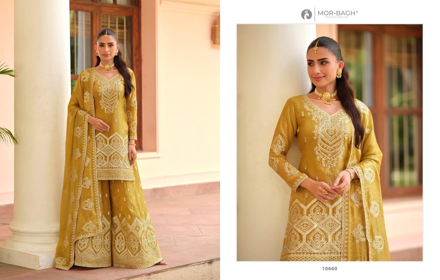 Manya Mor Bagh Readymade Plazzo Style Suits Wholesale Price