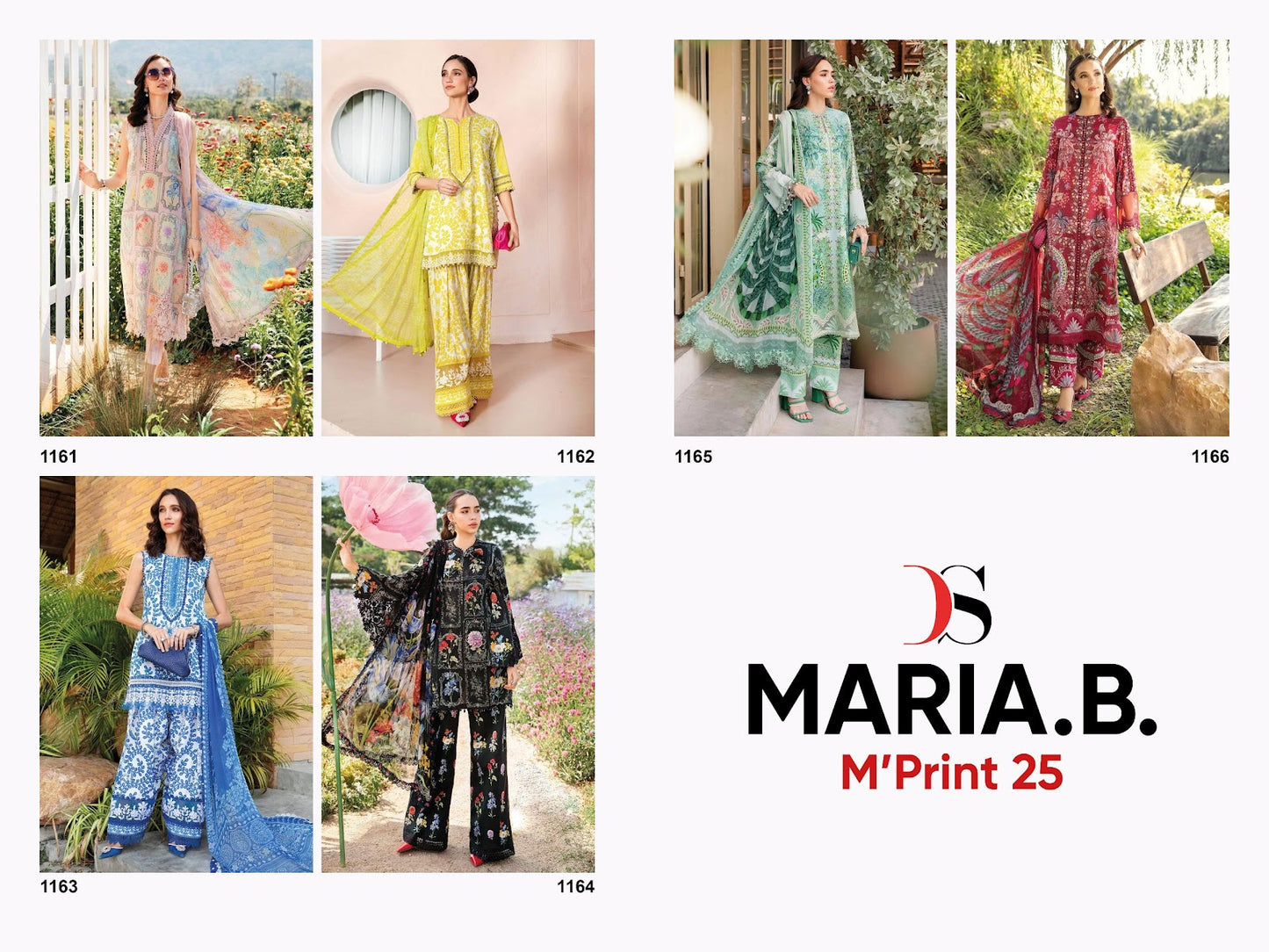 Maria B. Mprint 25 Deepsy Pure Cotton Pakistani Patch Work Suits Supplier India