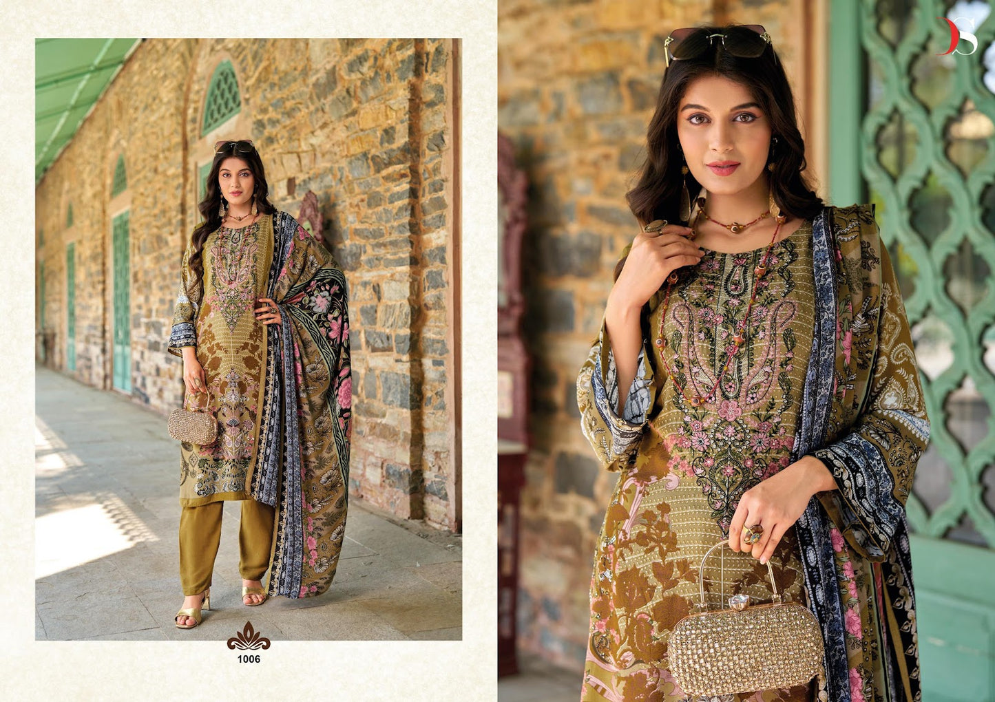 Maria B 25-2 Winter Collection Deepsy Viscose Karachi Pashmina Salwar Suits Wholesale