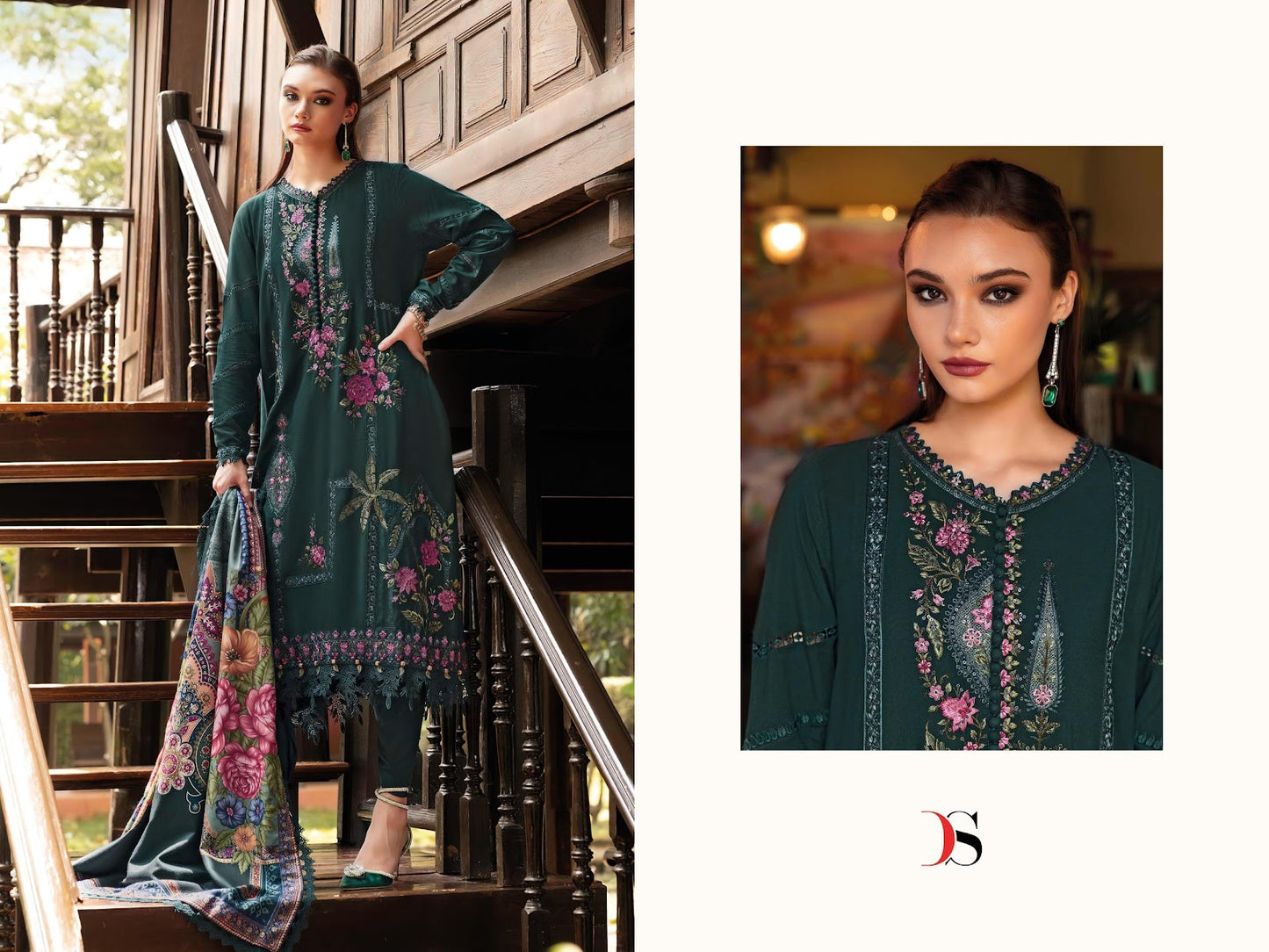 Maria B Premium Embroidered Rayon 5 Deepsy Pakistani Salwar Suits Supplier