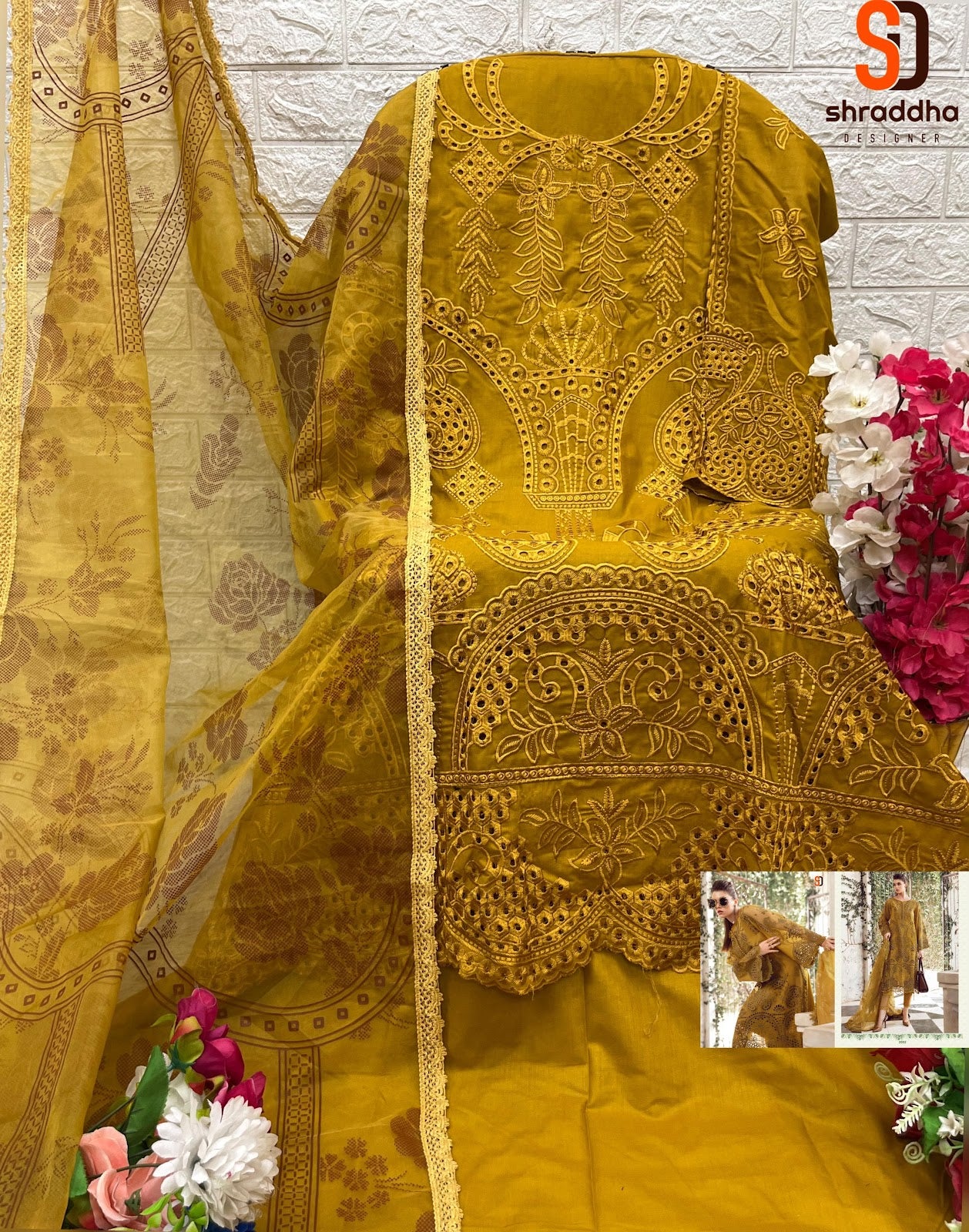 Maria B Vol 2 Nx Shraddha Designer Cotton Pakistani Salwar Suits Exporter India