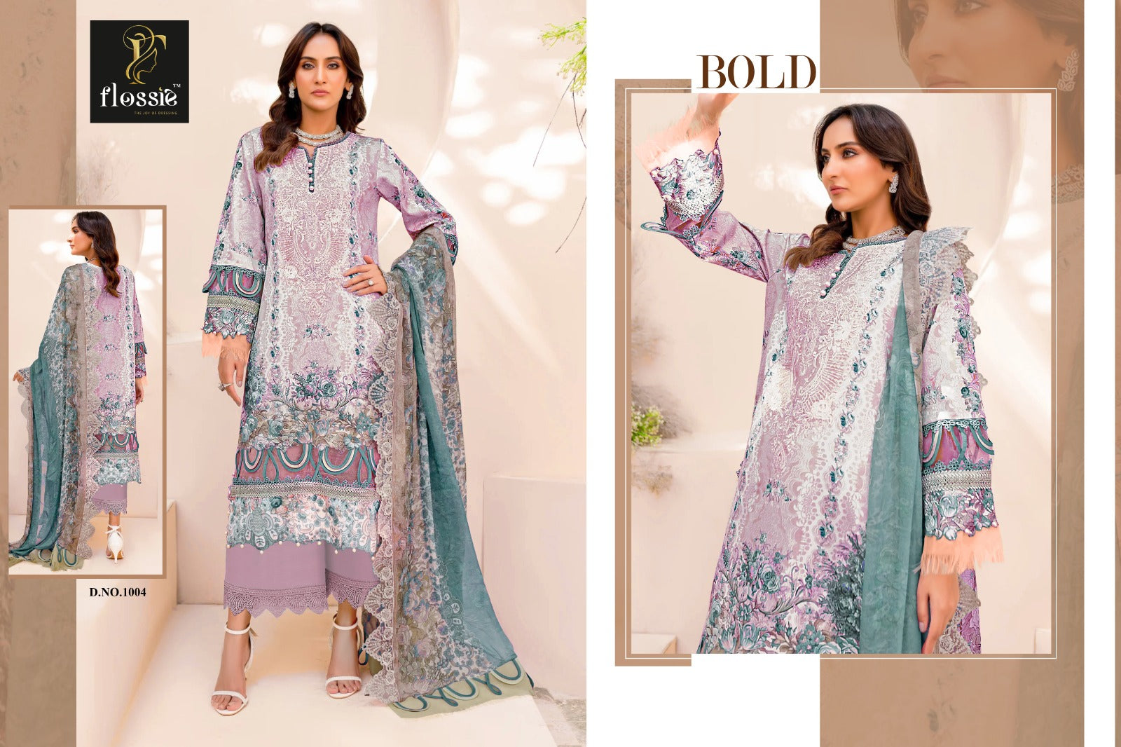 Maria Lawn Vol 3 Flossie Pure Cotton Pakistani Salwar Suits