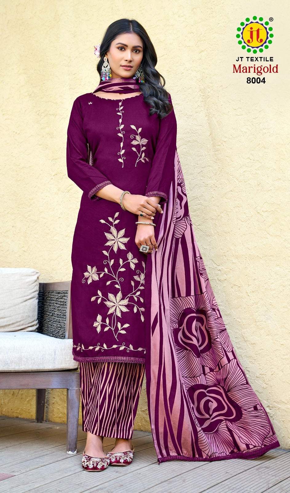 Marigold Vol 8 Jt Rayon Pant Style Suits Exporter Ahmedabad