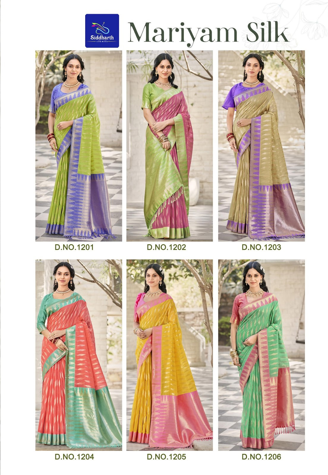 Mariyam Siddharth Silk Sarees Wholesale Price