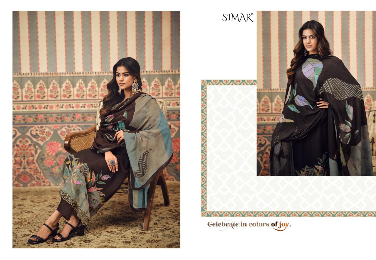 Maroofa 9373 Simar Glossy Pant Style Suits Supplier India