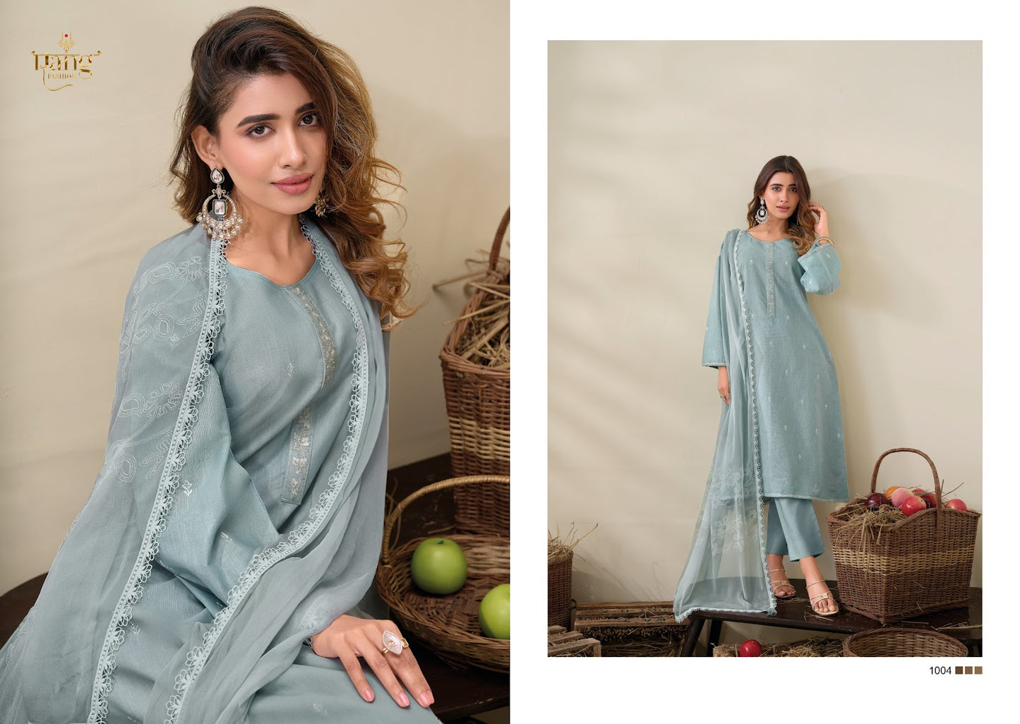 Maskara Rang Fashion Viscose Pant Style Suits Wholesaler Ahmedabad