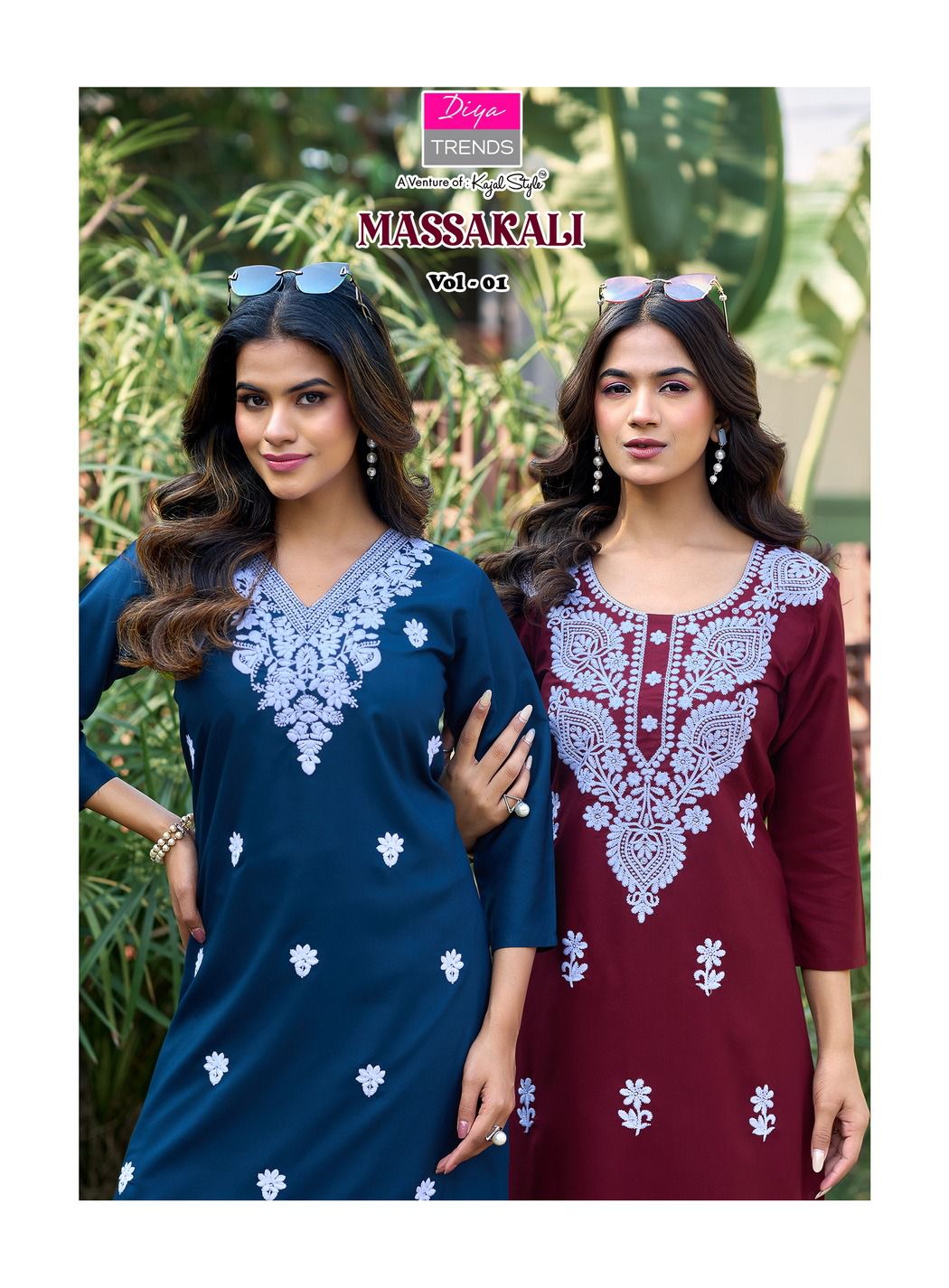 Massakali Diya Trends Rayon Kurti Plazzo Set Wholesale Price