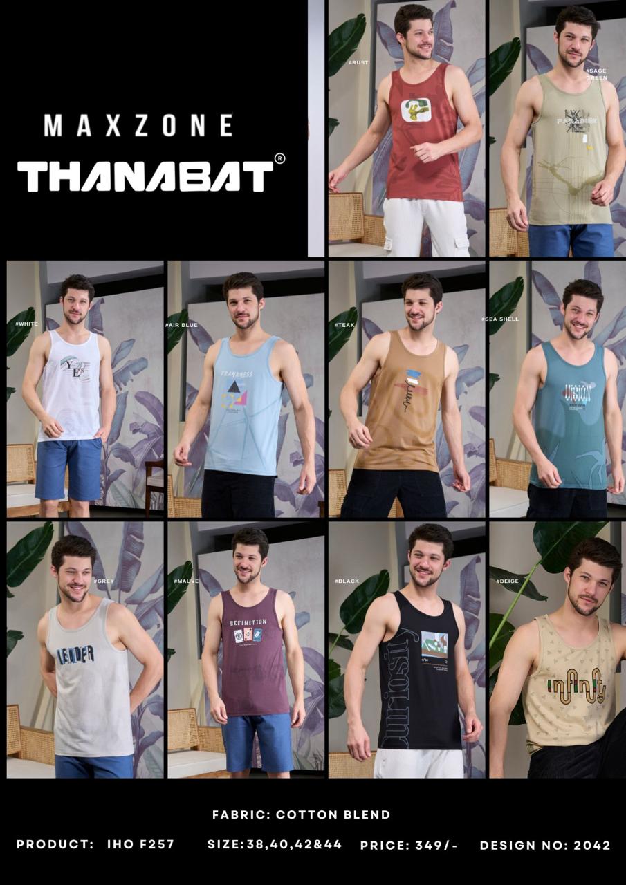 Maxzone Iho F 257 Thanabat Cotton Mens Tshirts Manufacturer Gujarat
