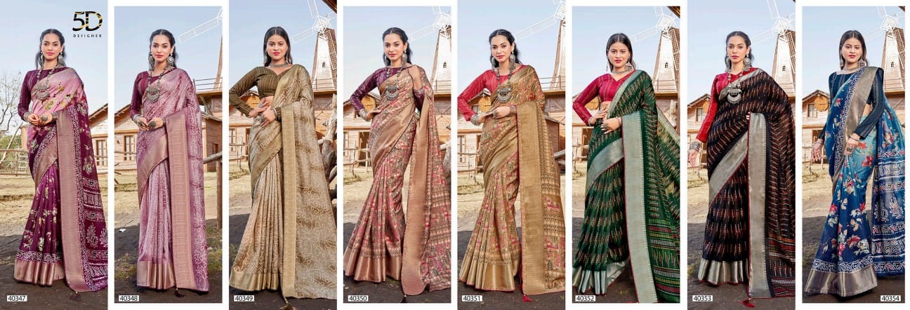 Meenakshi Vol 15 5D Designer Soft Silk Sarees