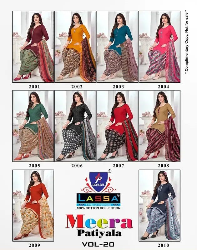 Meera Patiyala Vol 20 Ap Dresses Cotton Dress Material Supplier Ahmedabad