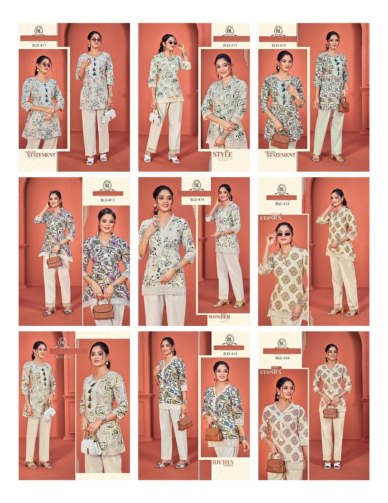 Meets Comfort Bl Cotton Co Ord Set Wholesaler Ahmedabad