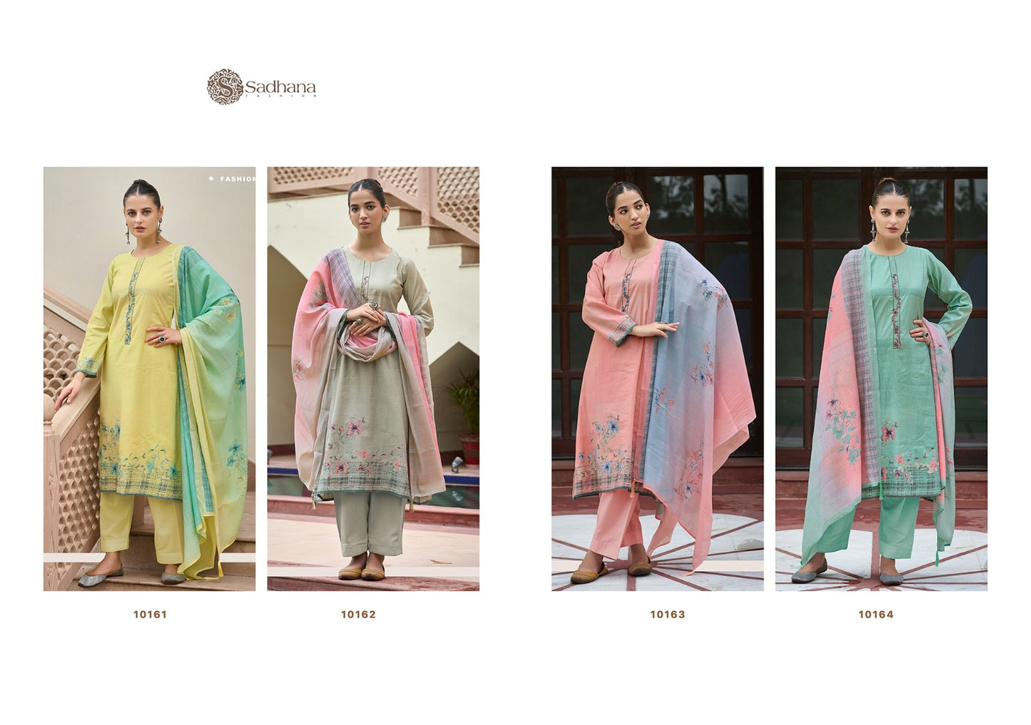 Meher Sadhana Muslin Silk Pant Style Suits Manufacturer Ahmedabad