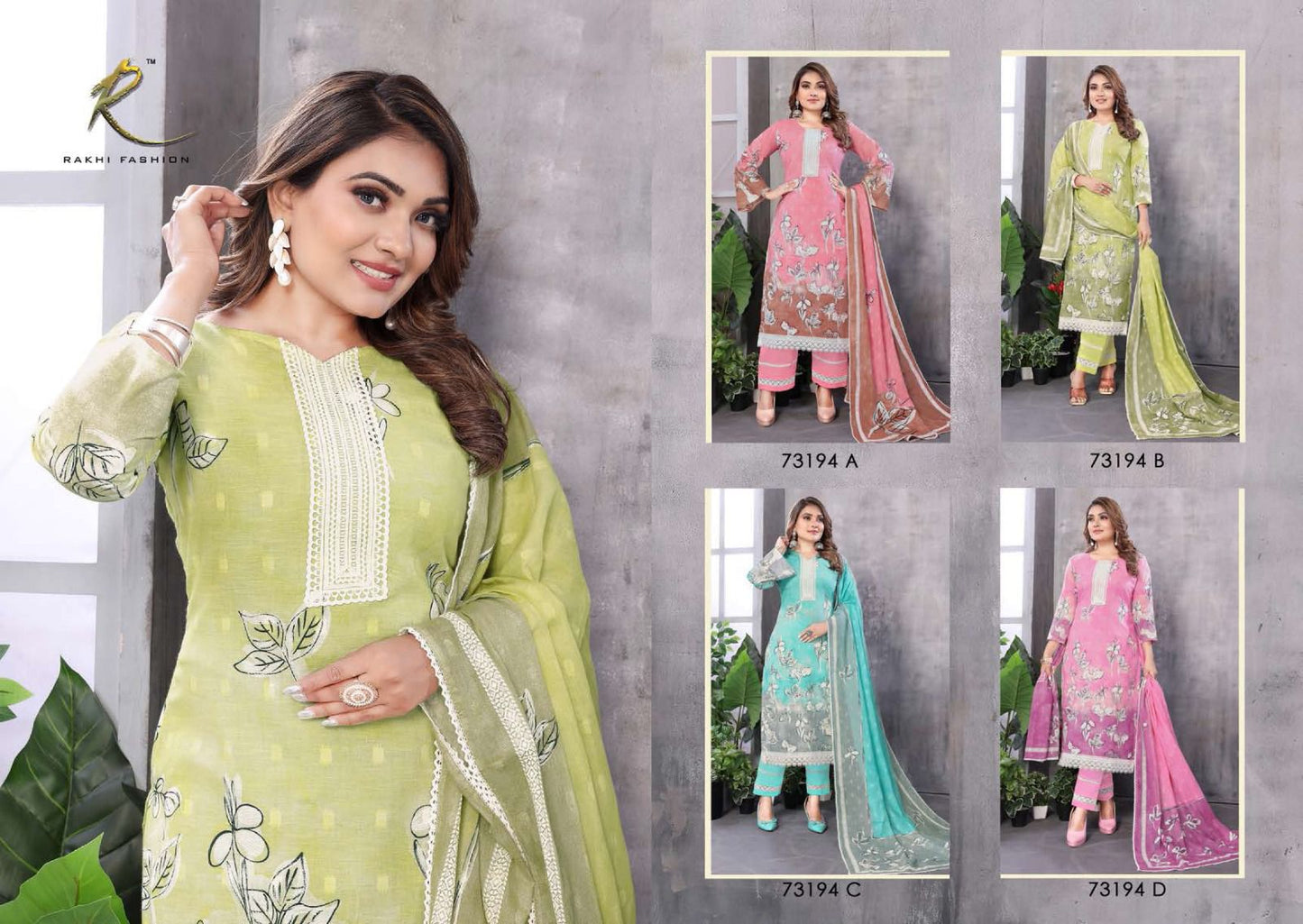 Mehtaab Rakhi Fashion Lawn Cotton Pant Style Suits Wholesale Rate
