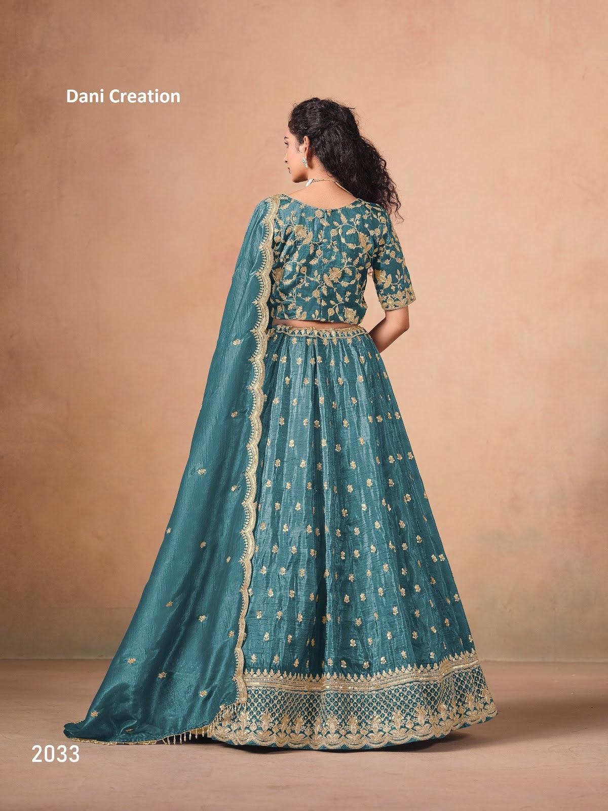 Mehvish Vol 23 Dani Creation Soft Organza Lehenga Choli Wholesaler India