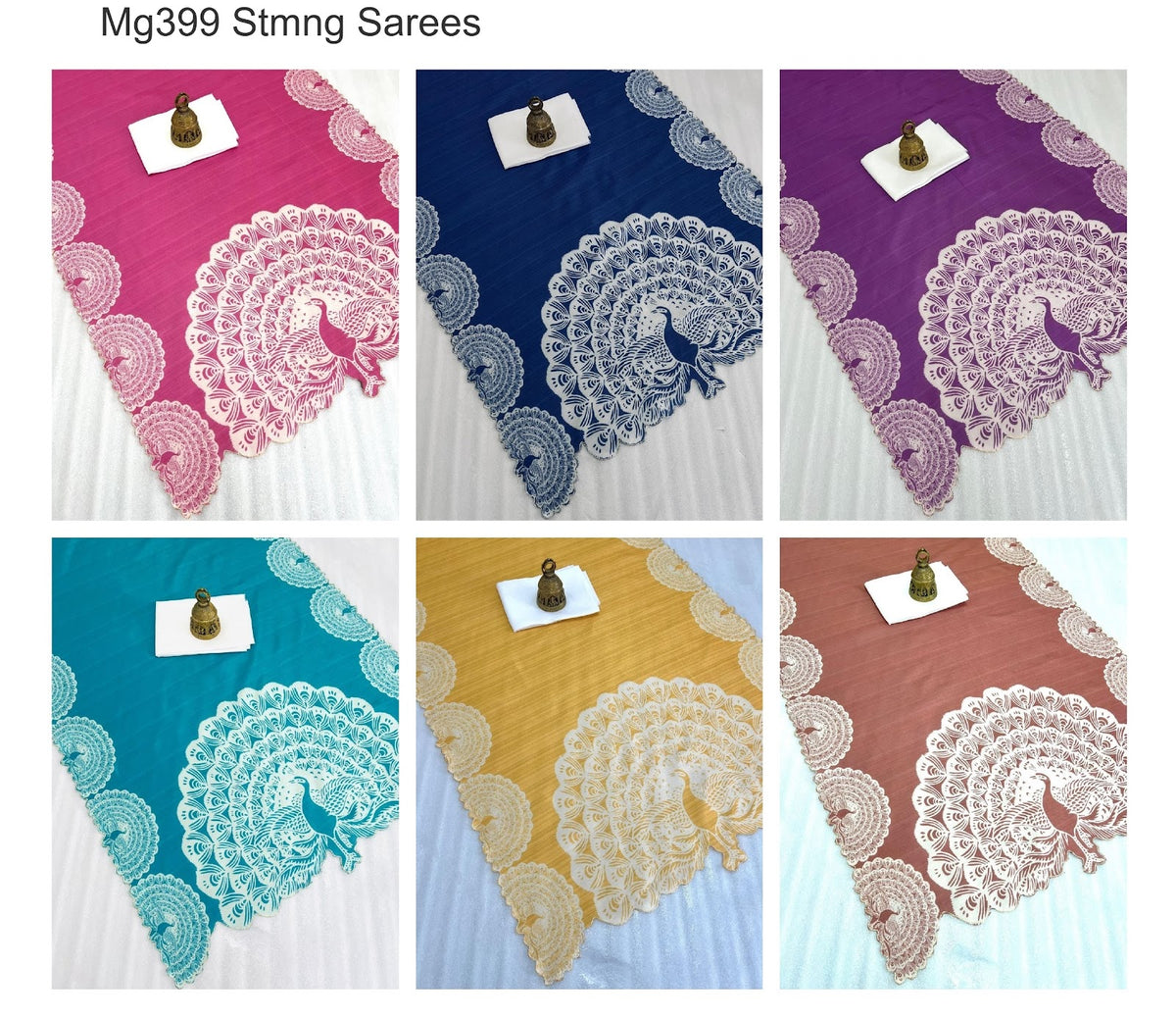 Mg399 Stmng Zarna Silk Sarees Manufacturer Ahmedabad