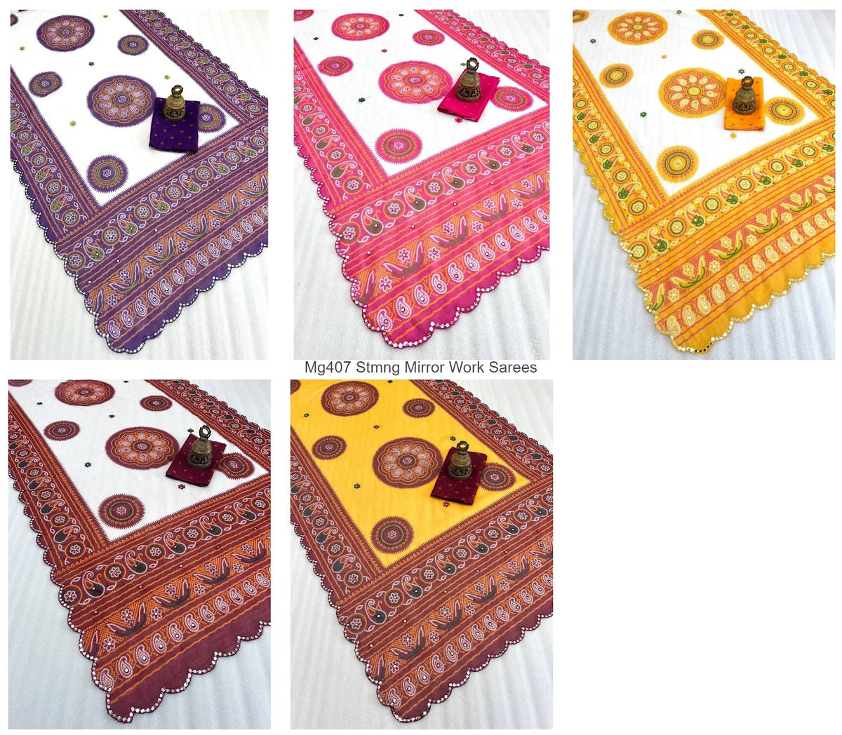 Mg407 Stmng Linen Sarees Manufacturer India