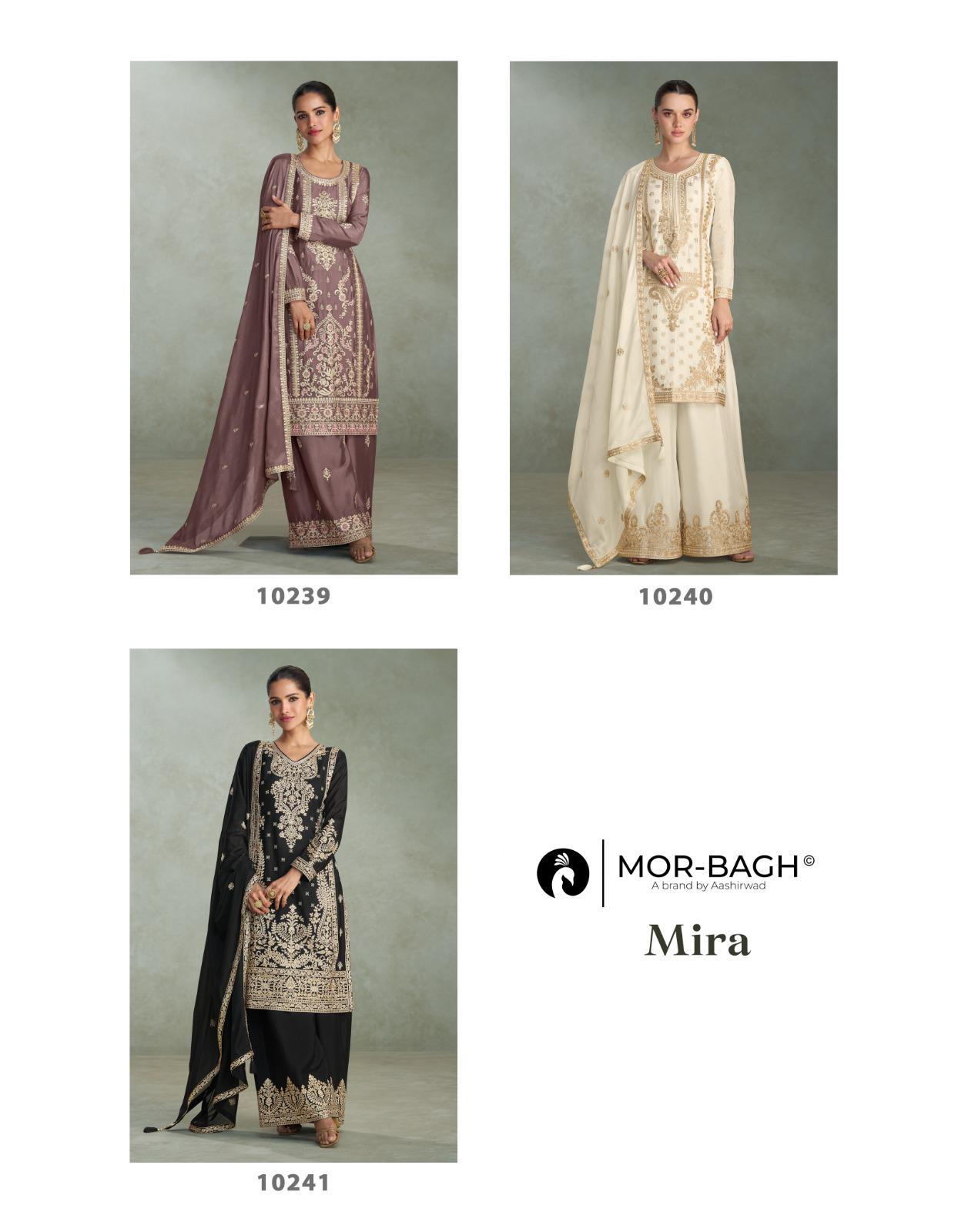 Mira Mor Bagh Chinnon Readymade Plazzo Style Suits Manufacturer