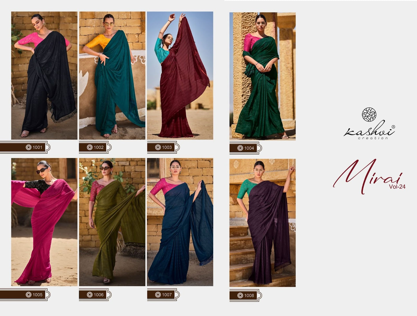 Mirai Vol 24 Kashvi Creation Sarees