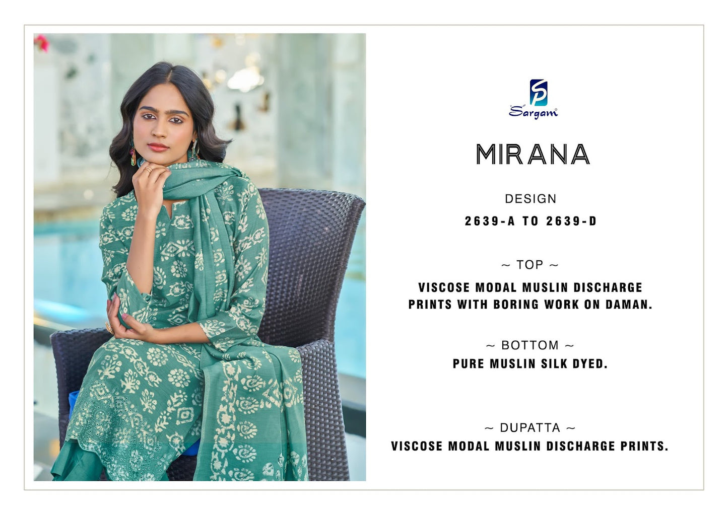 Mirana Sargam Prints Viscose Modal Pant Style Suits Wholesaler Ahmedabad