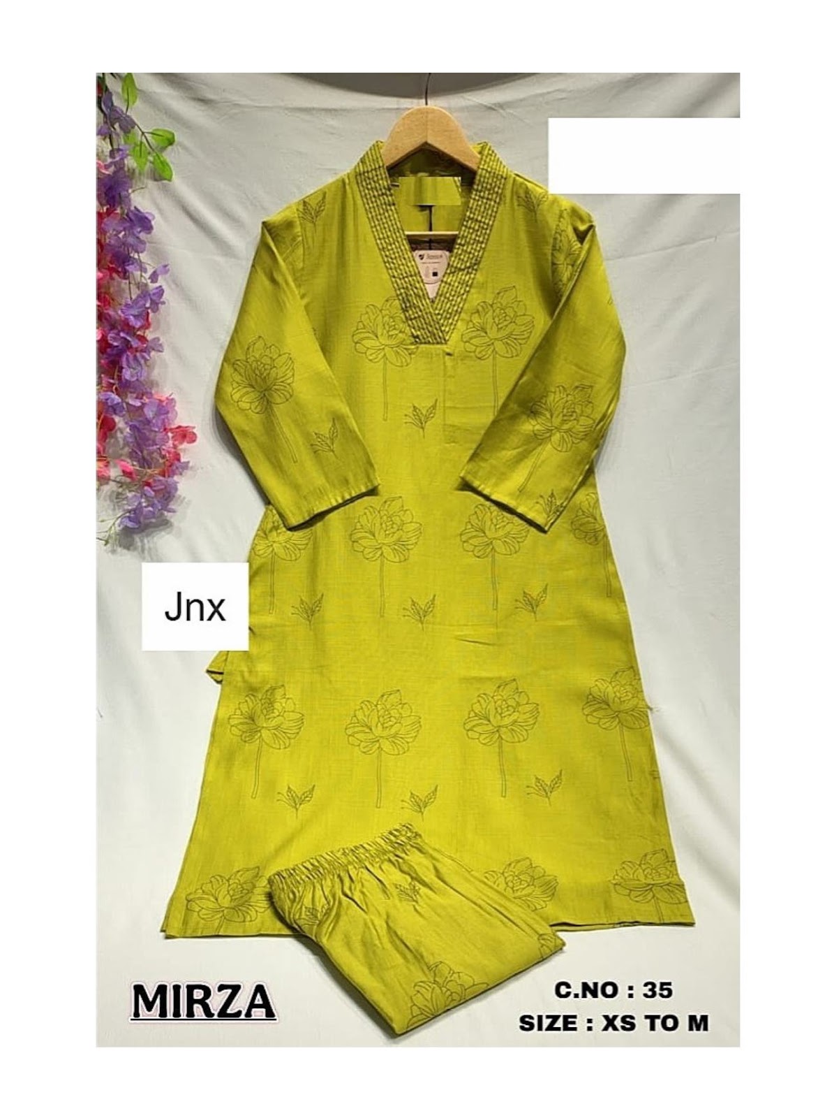 Mirza Jnx Kurti Pant Set Exporter Ahmedabad