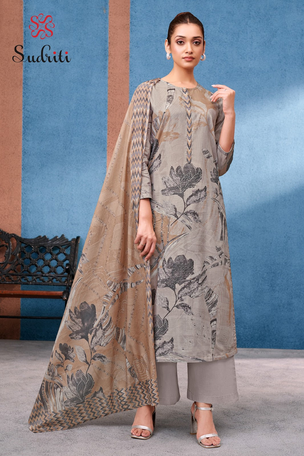 Misbah Sudriti Sahiba Pure Cotton Pant Style Suits Wholesaler Ahmedabad