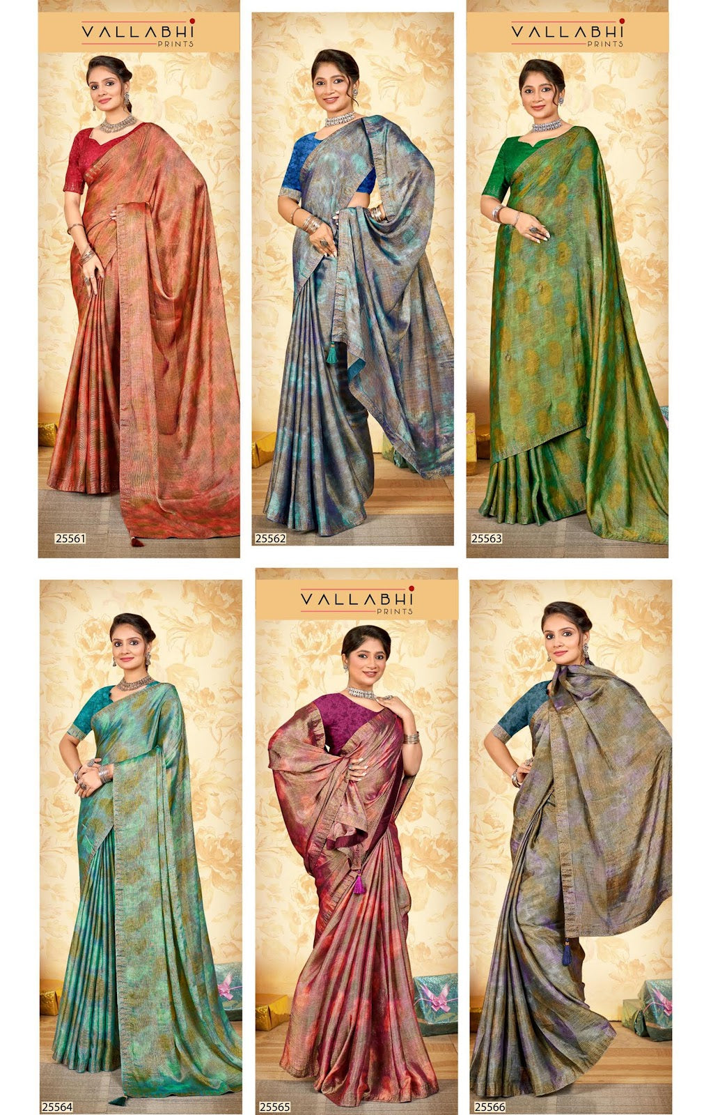 Mishu Vallabhi Prints Brasso Sarees Exporter Gujarat