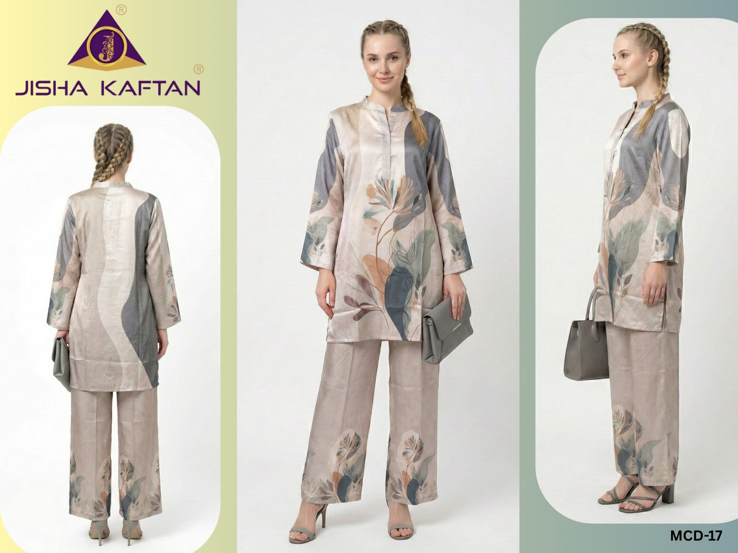 Modern Vol 3 Jelite Jisha Japan Satin Co Ord Set Wholesale Price