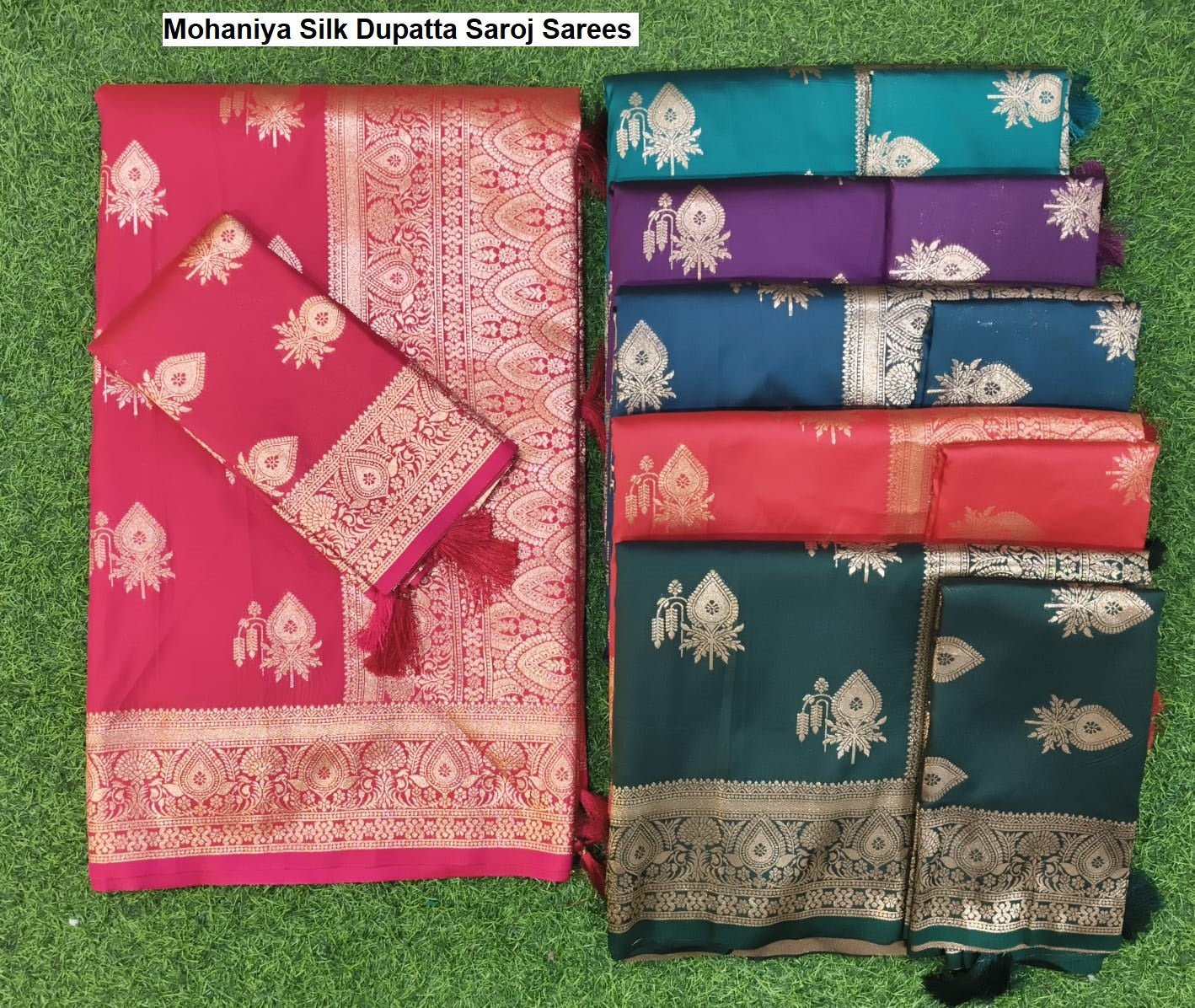 Mohaniya Silk Dupatta Saroj Sarees Manufacturer