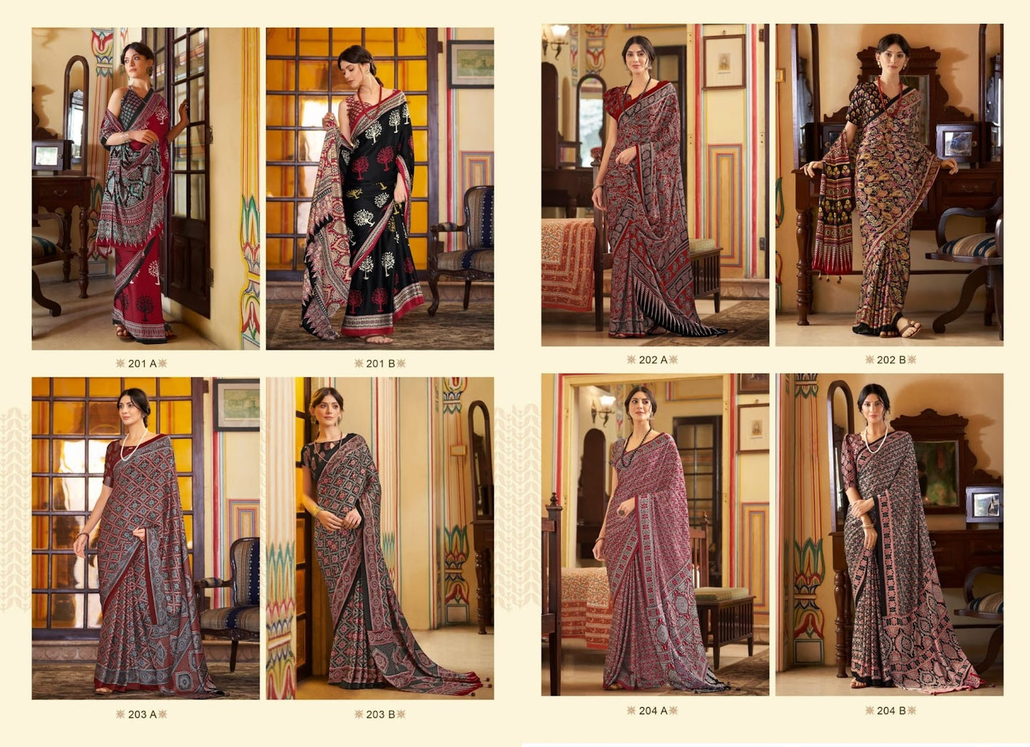 Mohar Vol 2 Apple Japan Satin Sarees Wholesale