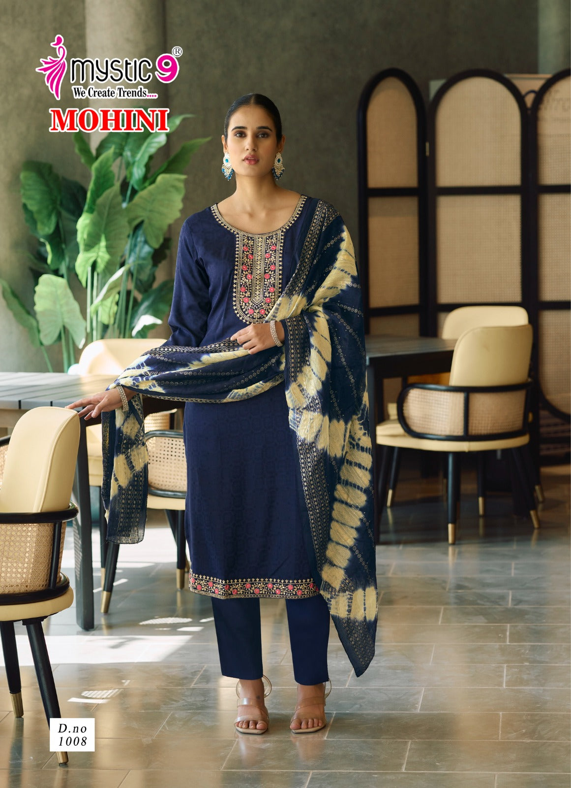 Mohini Vol 1 Mystic 9 Heavy Rayon Readymade Suits Supplier India
