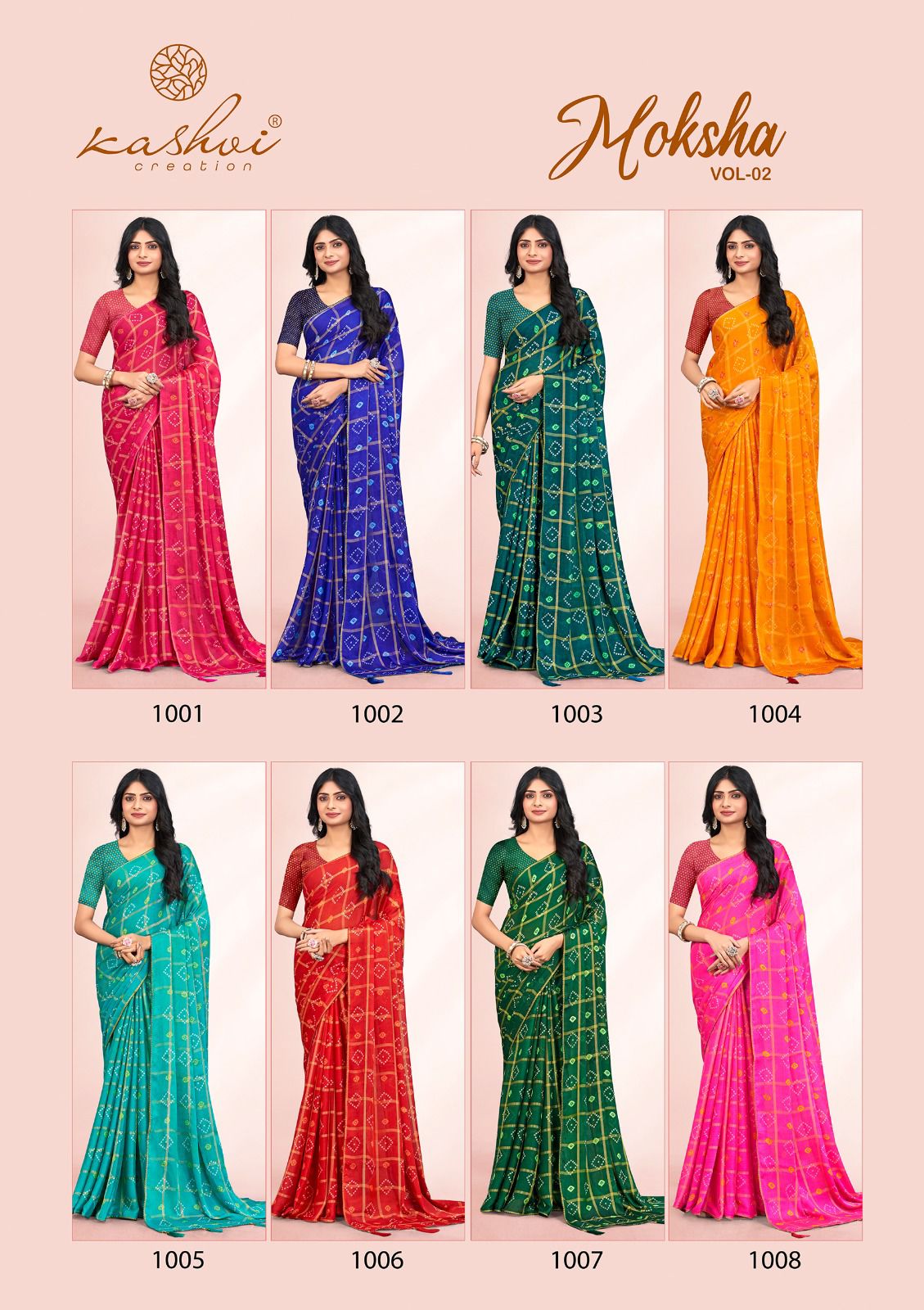 Moksha Vol 2 Kashvi Creation Viscose Sarees