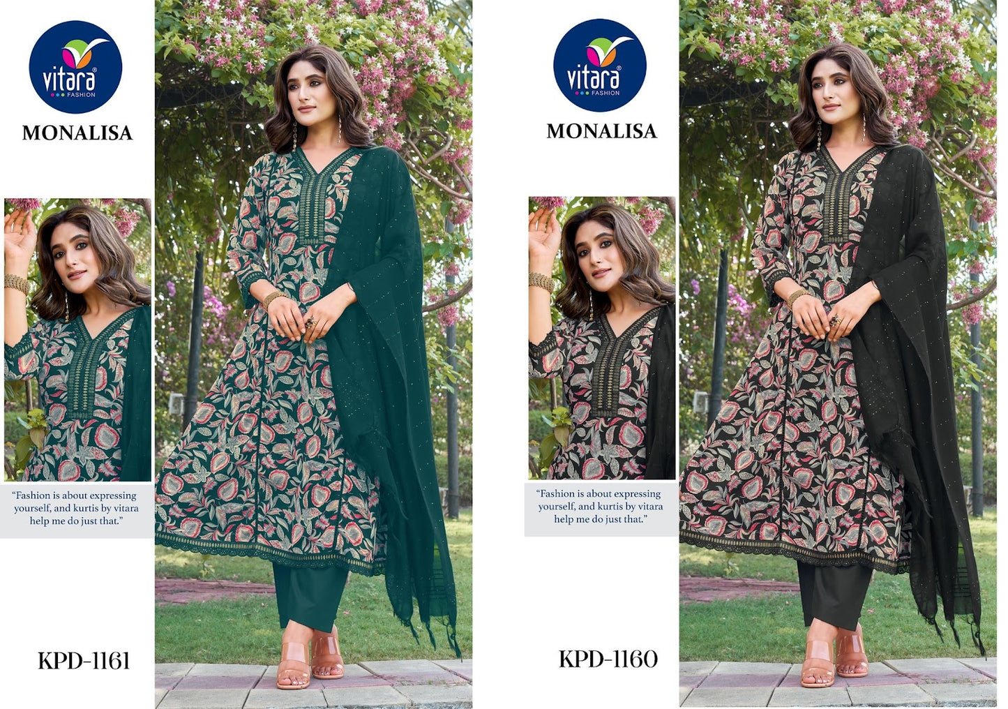 Monalisa Vitara Georgette Readymade Pant Style Suits Manufacturer Ahmedabad