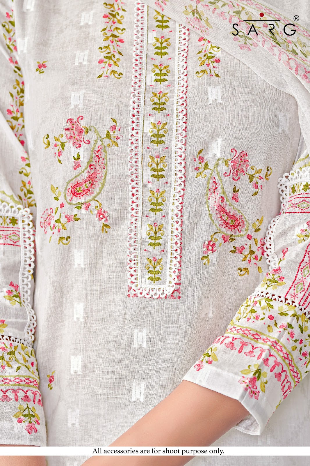 Mrunal Sarg Pure Cotton Pant Style Suits Manufacturer