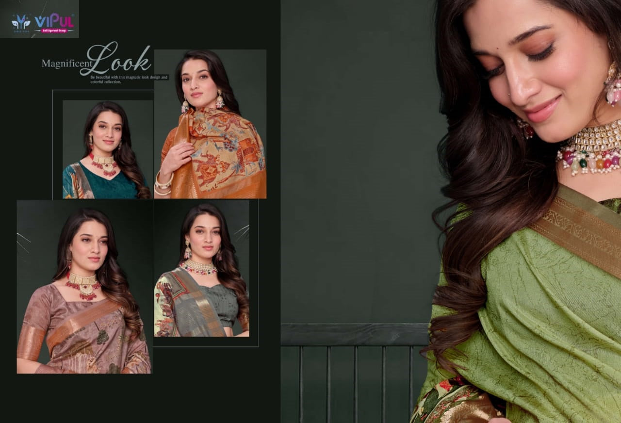 Mudita Vipul Dola Silk Sarees Wholesaler India
