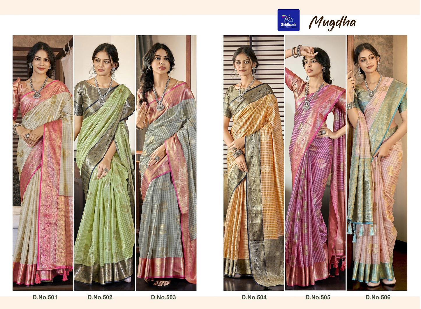 Mugdha Siddharth Silk Sarees Exporter Ahmedabad