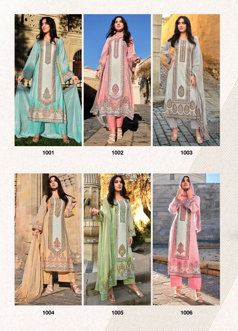 Mulberry Yesfab Lawn Karachi Salwar Suits