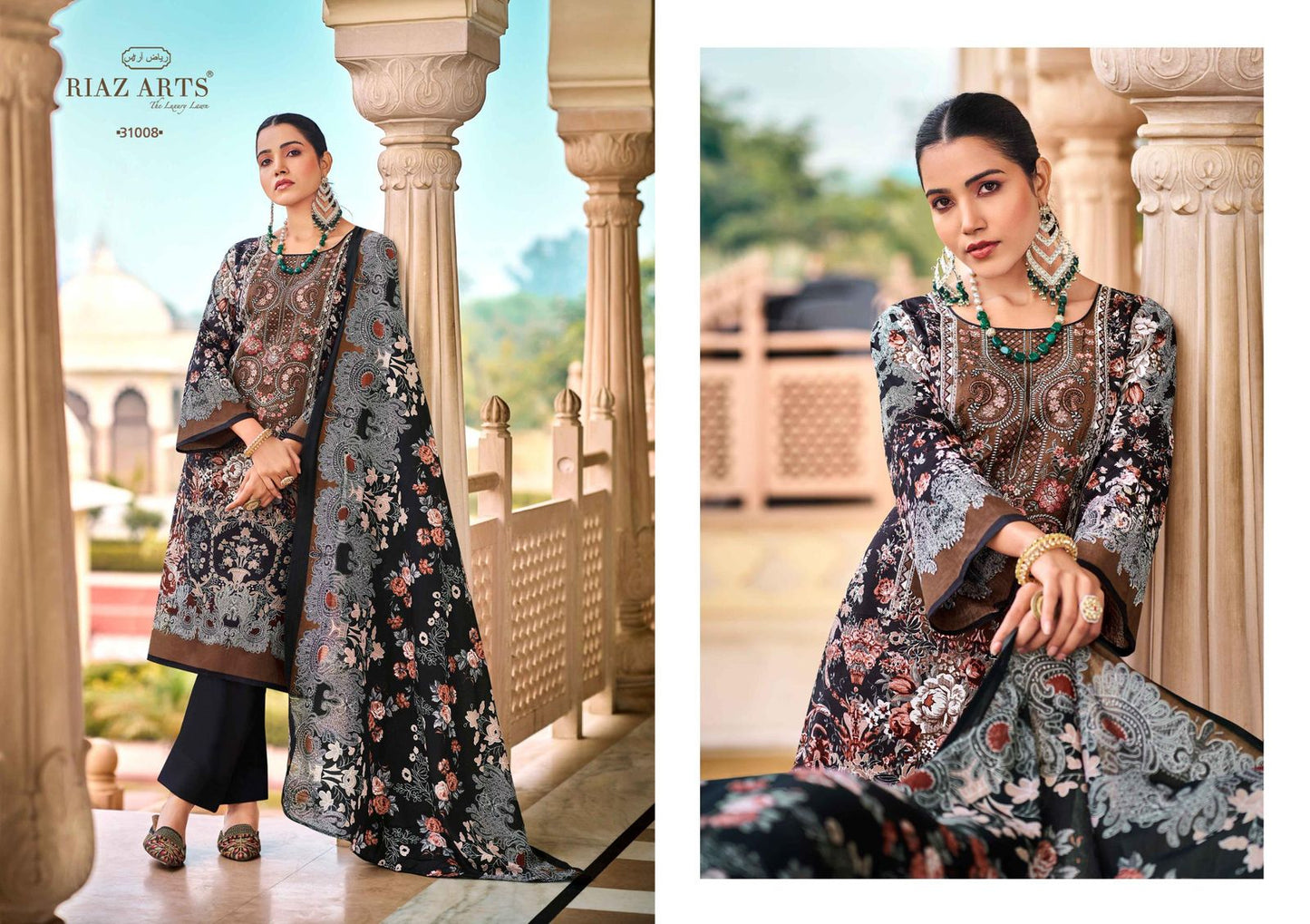 Musafir Vol 20 Riaz Art Lawn Karachi Salwar Suits Wholesale Price