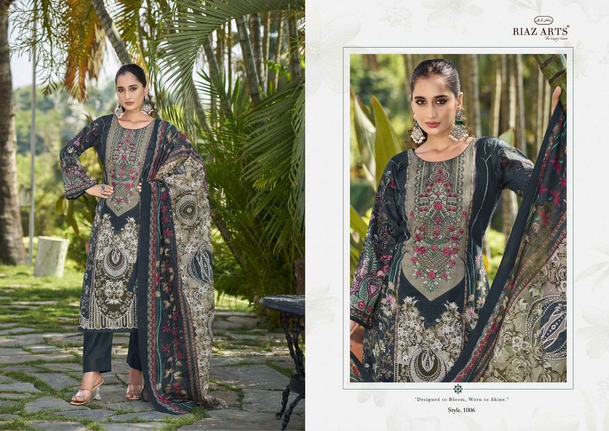 Musafir Vol 24 Riaz Art Lawn Karachi Salwar Suits Wholesale Price