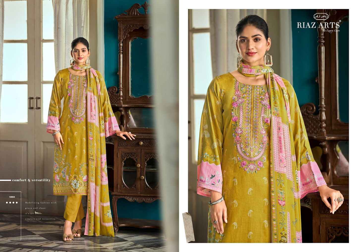 Musafir Vol 30 Riaz Art Cotton Karachi Salwar Suits Wholesale Rate