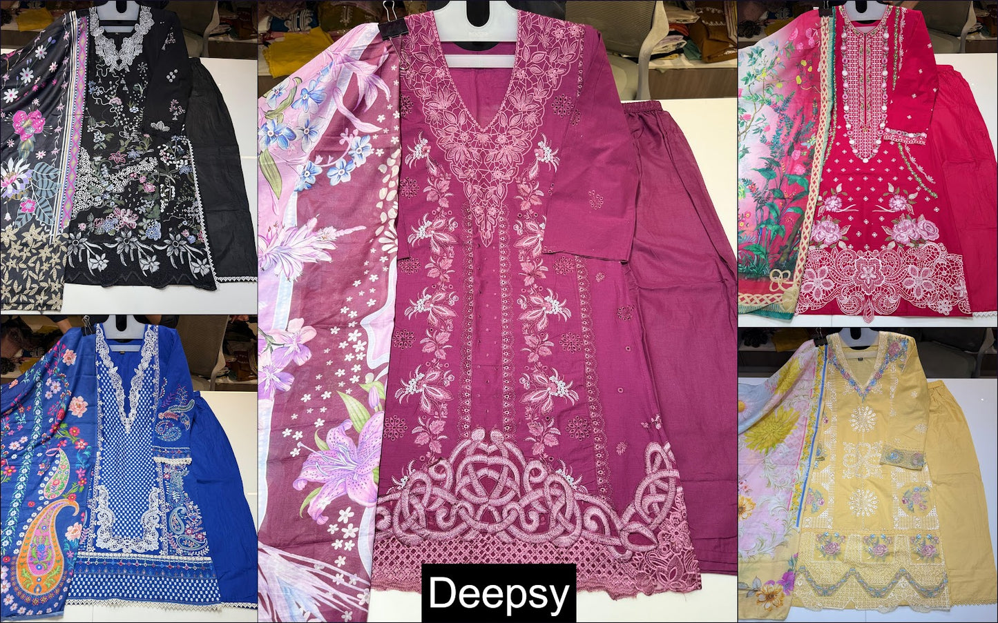 Mushq 4 Deepsy Cotton Pakistani Readymade Suits Wholesale Price