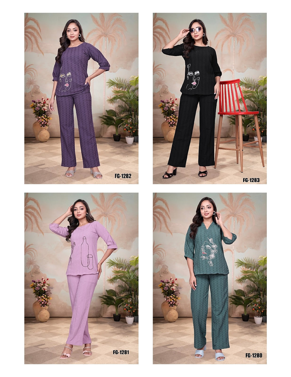 Mystic 2 Fashion Galleria Imported Co Ord Set Wholesale Price