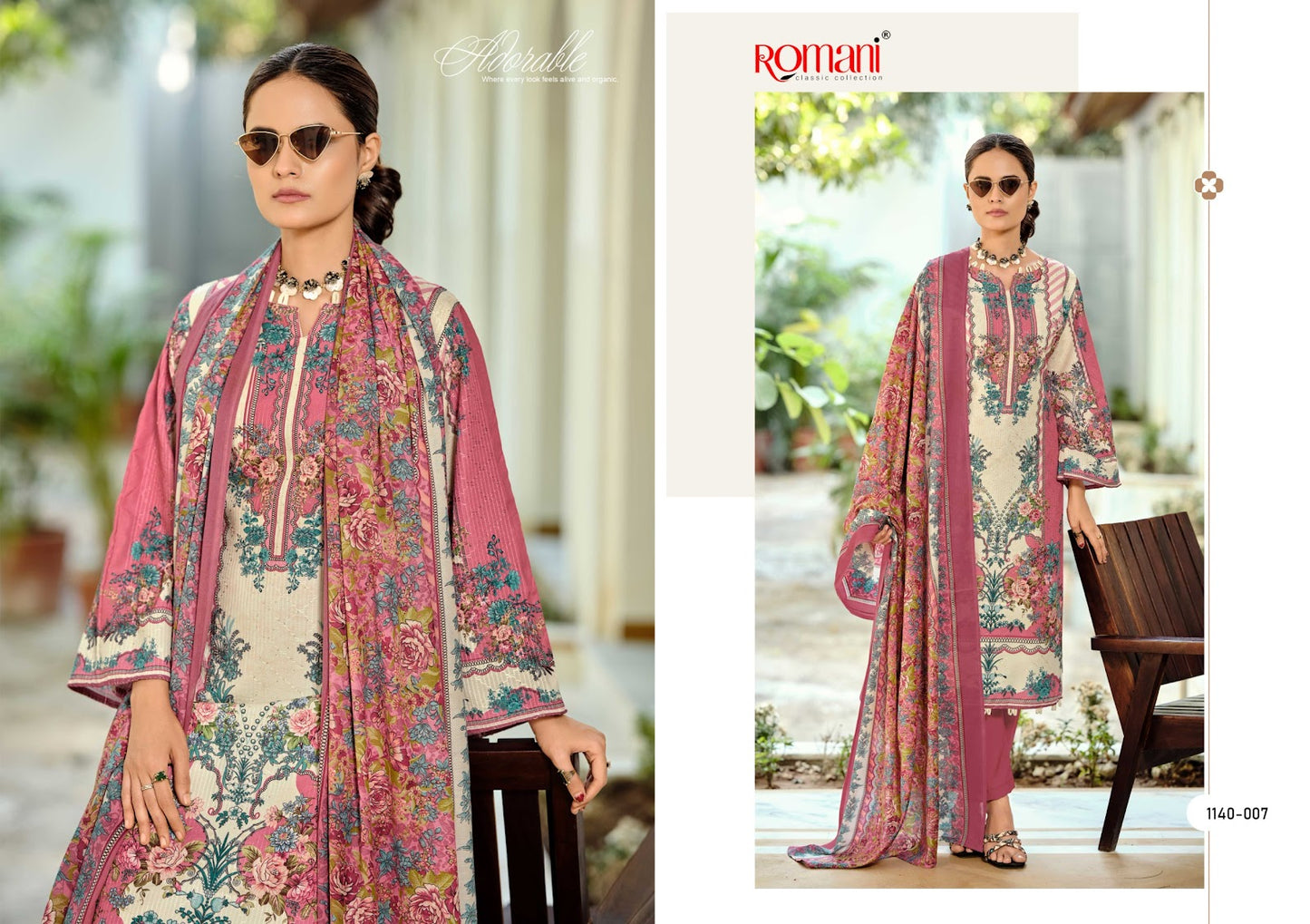 Nafisa Vol 2 Romani Cotton Karachi Salwar Suits Exporter