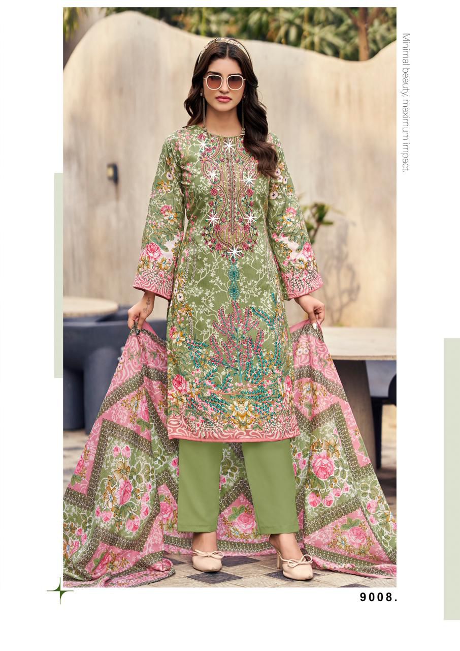 Nagina Vol 9 Vandana Creation Cotton Karachi Salwar Suits Manufacturer India